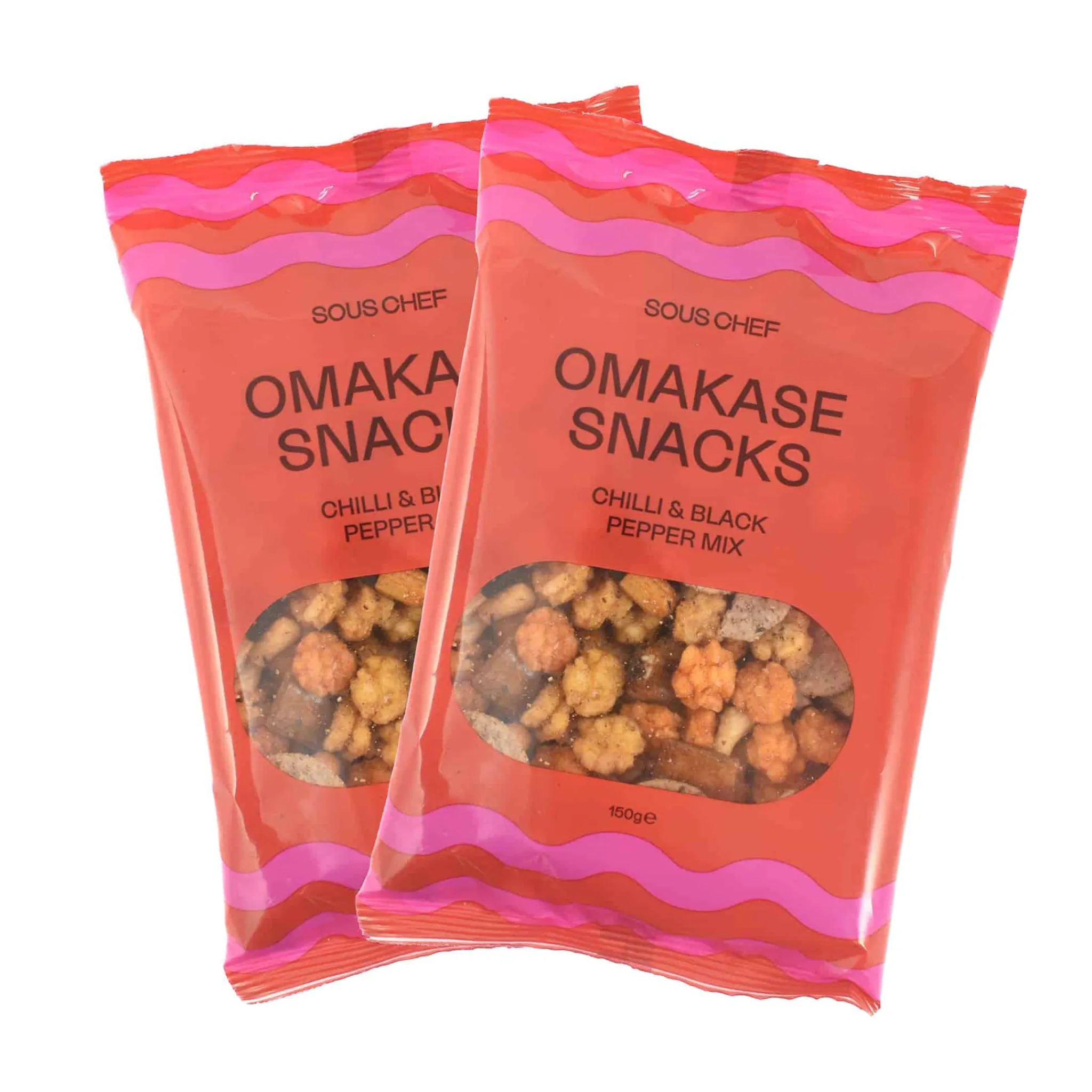 Sale Omakase Snacks - Black Pepper & Chilli, 150g Snacks|Ingredients Brands