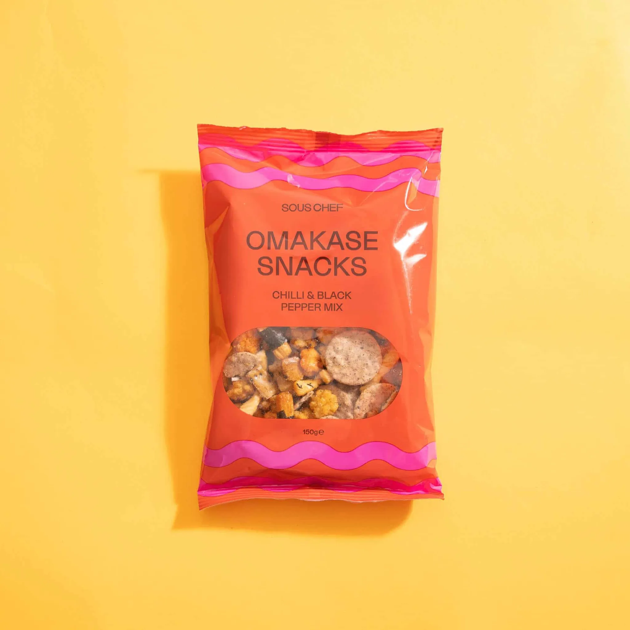 Sale Omakase Snacks - Black Pepper & Chilli, 150g Snacks|Ingredients Brands