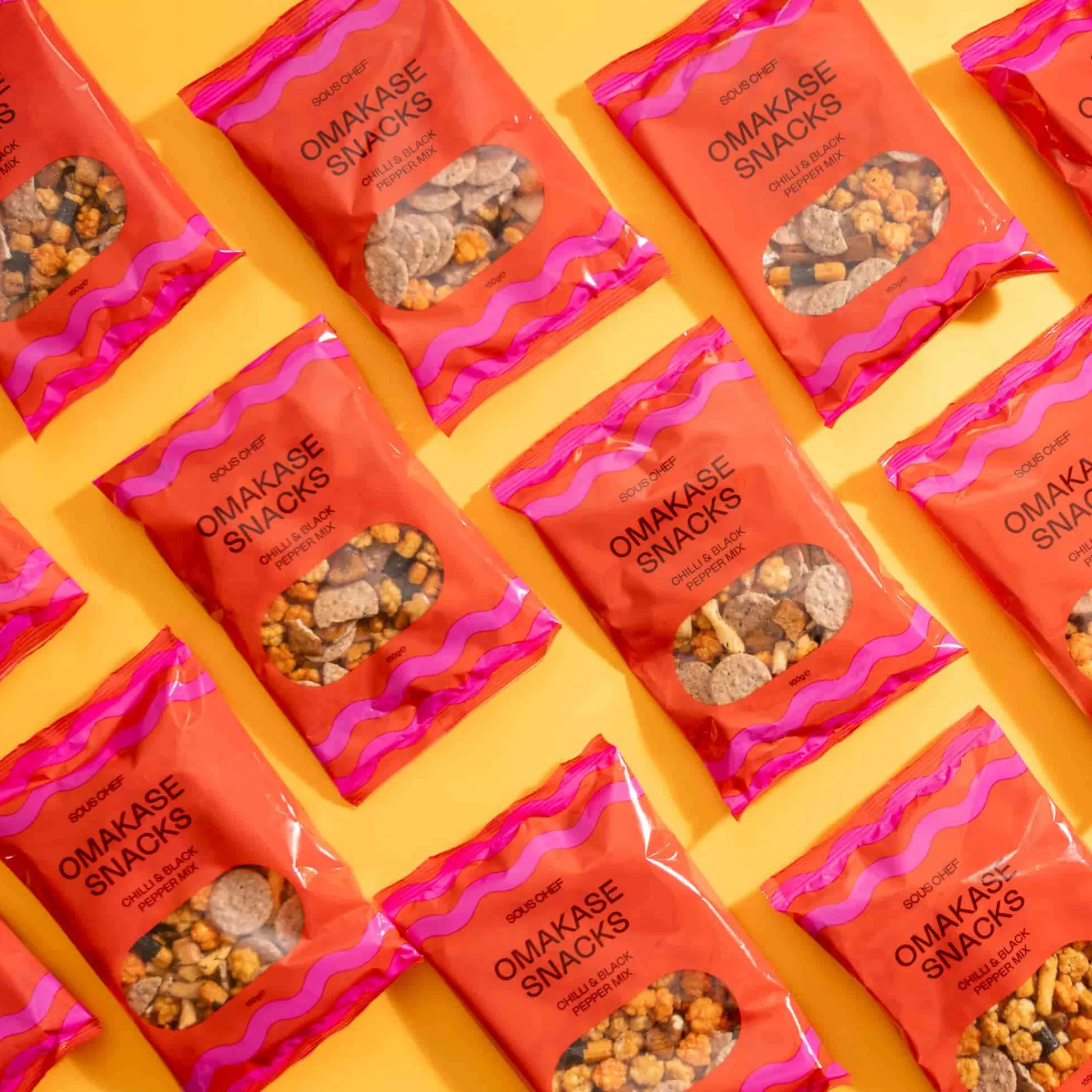 Sale Omakase Snacks - Black Pepper & Chilli, 150g Snacks|Ingredients Brands