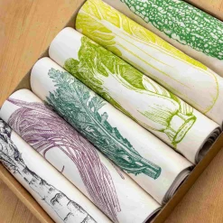 Outlet Sous Chef x Set of 6 Asian Garden Table Napkins Table Setting|Kitchen Textiles & Clothing