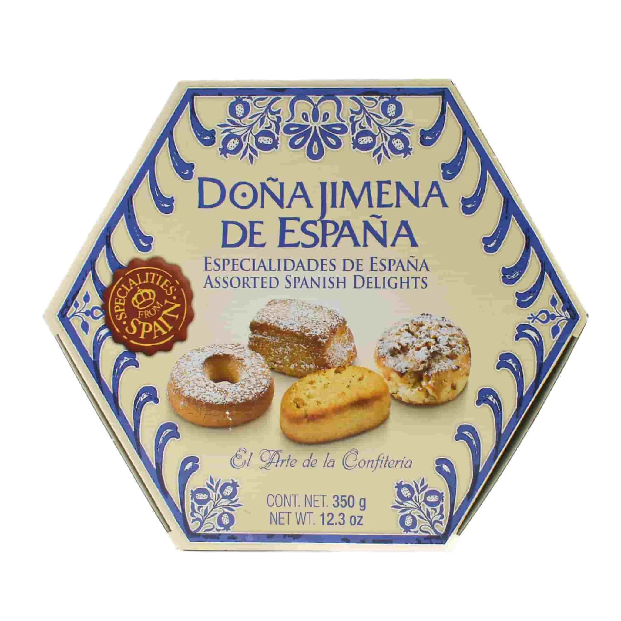 New Spanish Biscuit & Pastry Selection, 350g Ingredients Brands|Spanish Ingredients