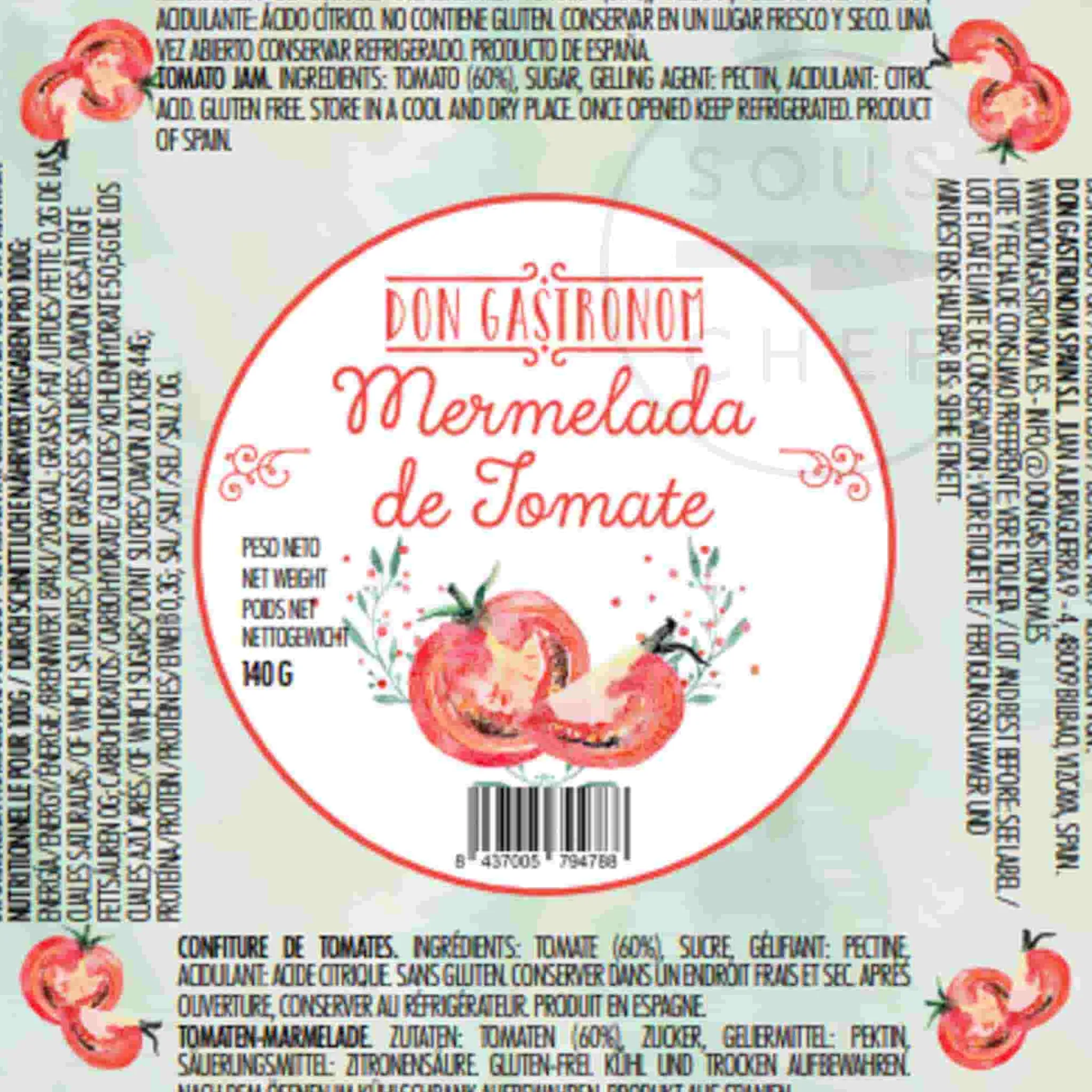 Discount Spanish Tomato Jam, 140g Ingredients Brands|Spanish Ingredients