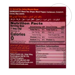 Sale Spiced Tea, 40 sachets Ingredients Brands|Indian Ingredients