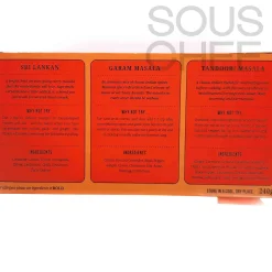 Discount Curry Blend Trio, 240g Ingredients Brands|Herbs & Spices