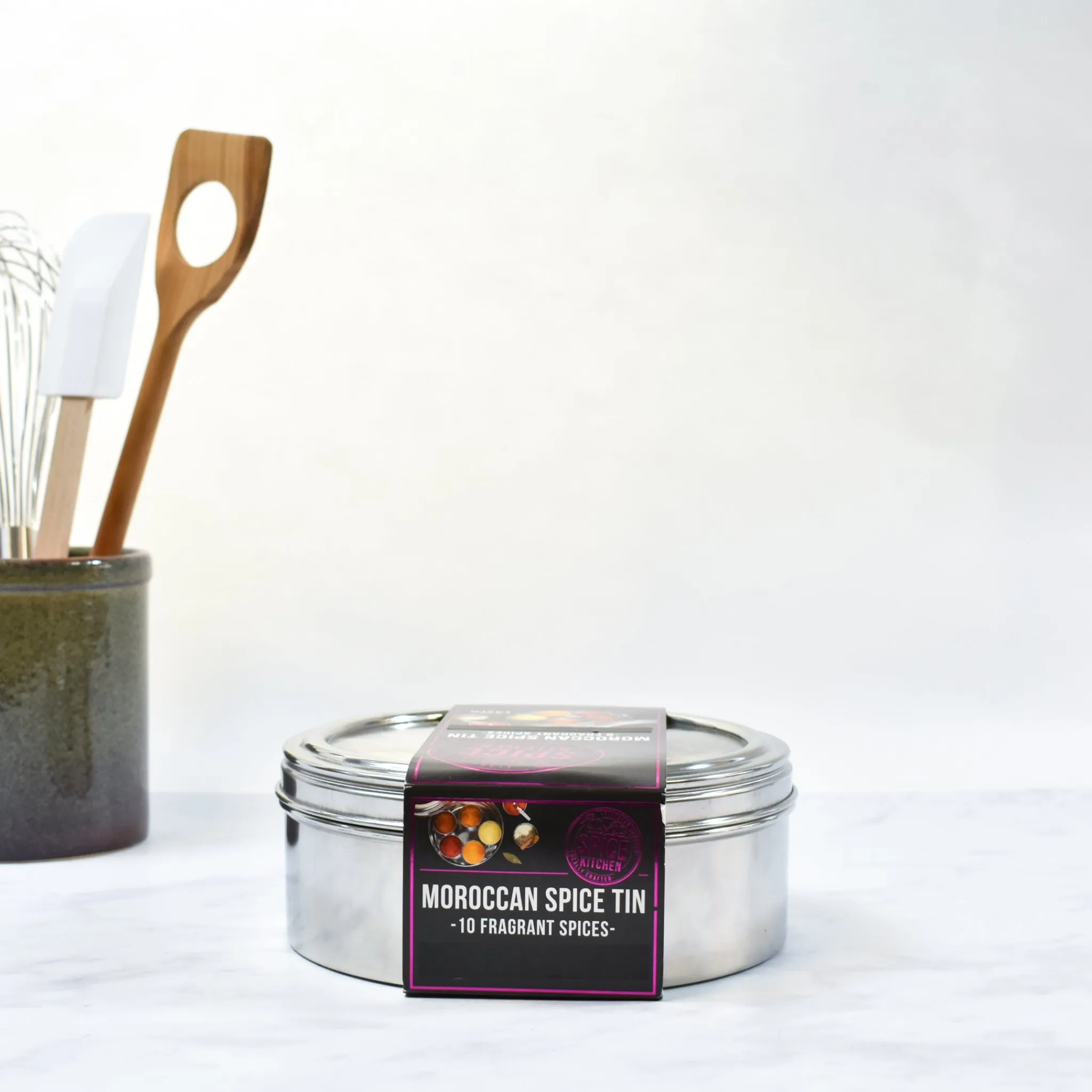 Moroccan Spice Tin Ingredients Brands|Middle Eastern Ingredients