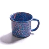 Hot Splatter Fest Enamel Mug Cobalt, Blue, 350ml Middle Eastern Ingredients|Picnicware