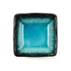 Sale Square Turquoise Dipping Bowl, 7cm Tableware Brands|Japanese Ingredients