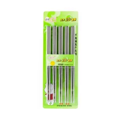 Sale Stainless Steel Chopsticks - 5 Pairs Korean Ingredients|Serveware