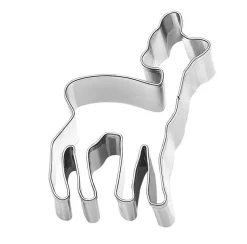 New Stainless Steel Fawn Cookie Cutter, 6cm Baking Supplies & Equipment