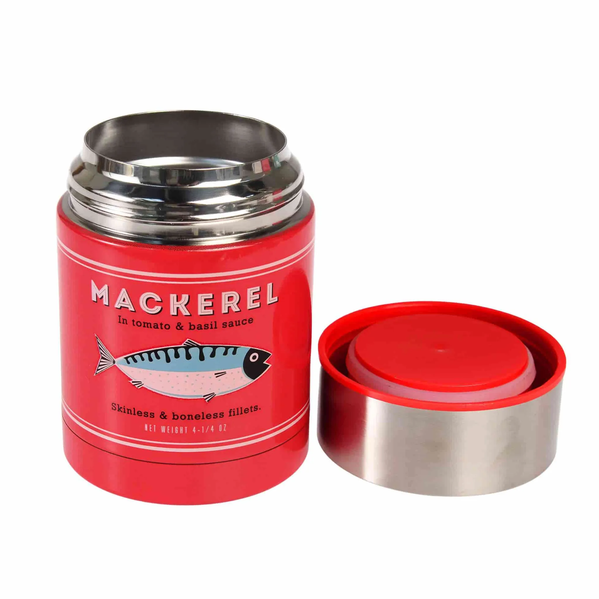 Clearance Stainless Steel Mackerel Food Flask, 450ml Tableware Brands