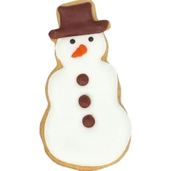 Online Stainless Steel Snowman Cookie Cutter, 8cm Baking Supplies & Equipment