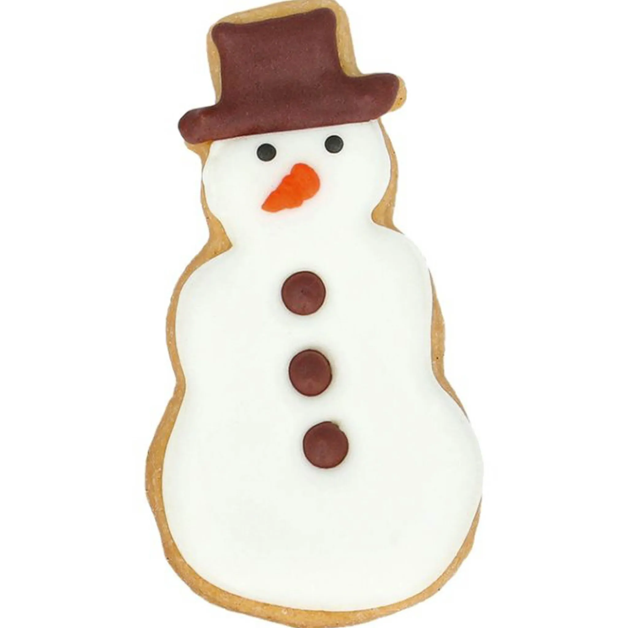 Online Stainless Steel Snowman Cookie Cutter, 8cm Baking Supplies & Equipment