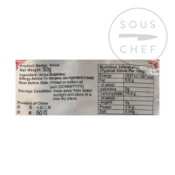 New Star Anise, 50g Herbs & Spices|Ingredients Brands