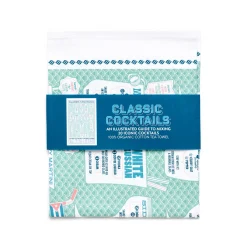 Clearance Classic Cocktails Tea Towel Made In The Uk|Kitchen Textiles & Clothing