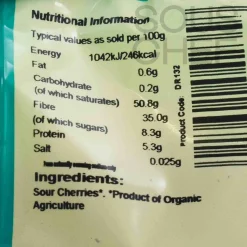 Clearance Organic Sour Cherries, 125g Baking Ingredients|Ingredients Brands