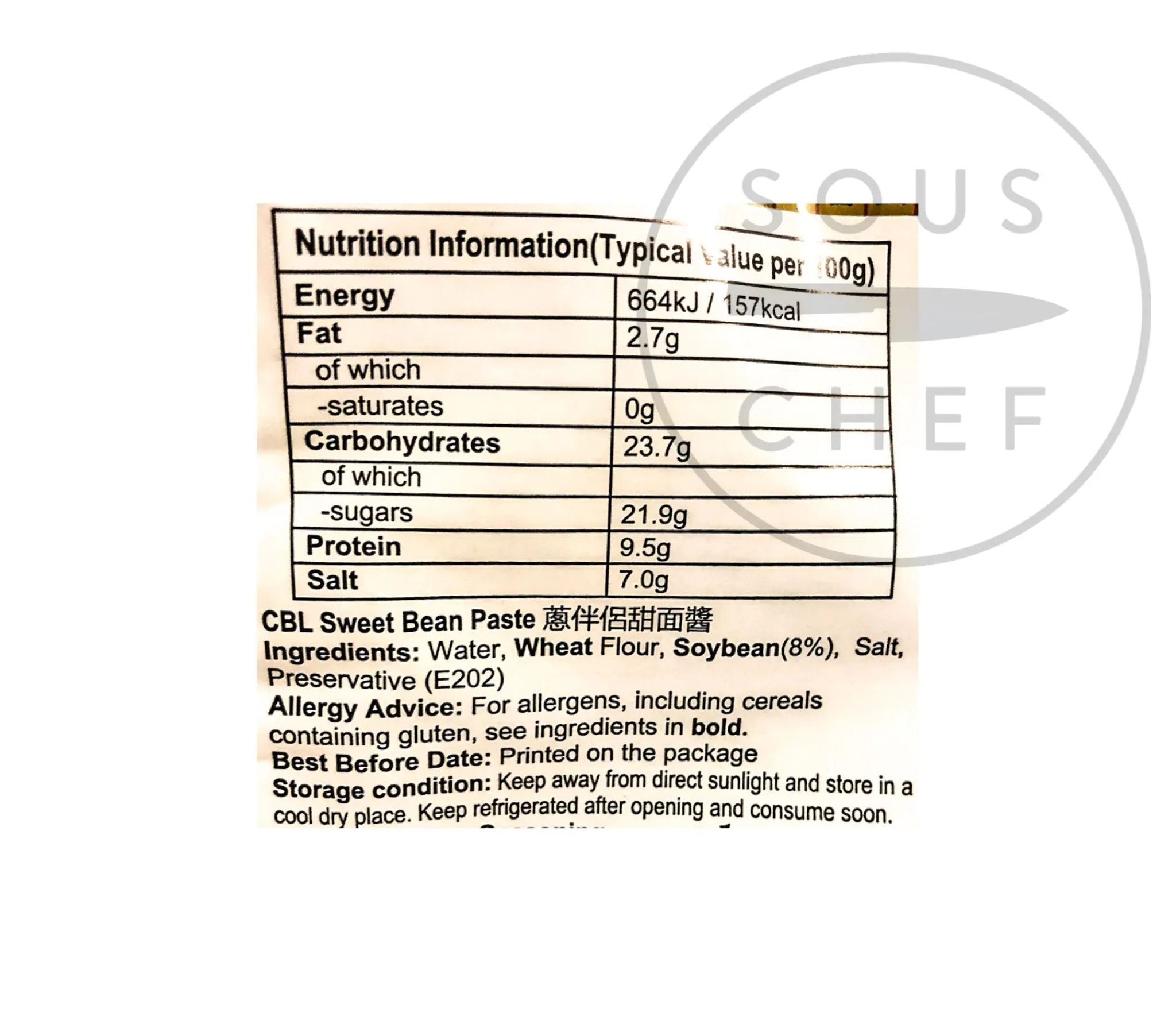 Best Sweet Fermented Sauce, 180g Ingredients Brands|Chinese Ingredients