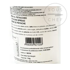 Clearance Sweet Sicilian Pistachio Cream, 1kg Ingredients Brands|Italian Ingredients