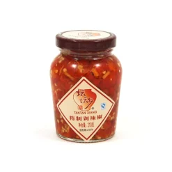 Clearance - Chopped Salted Red Chilli, 210g Ingredients Brands|Chinese Ingredients