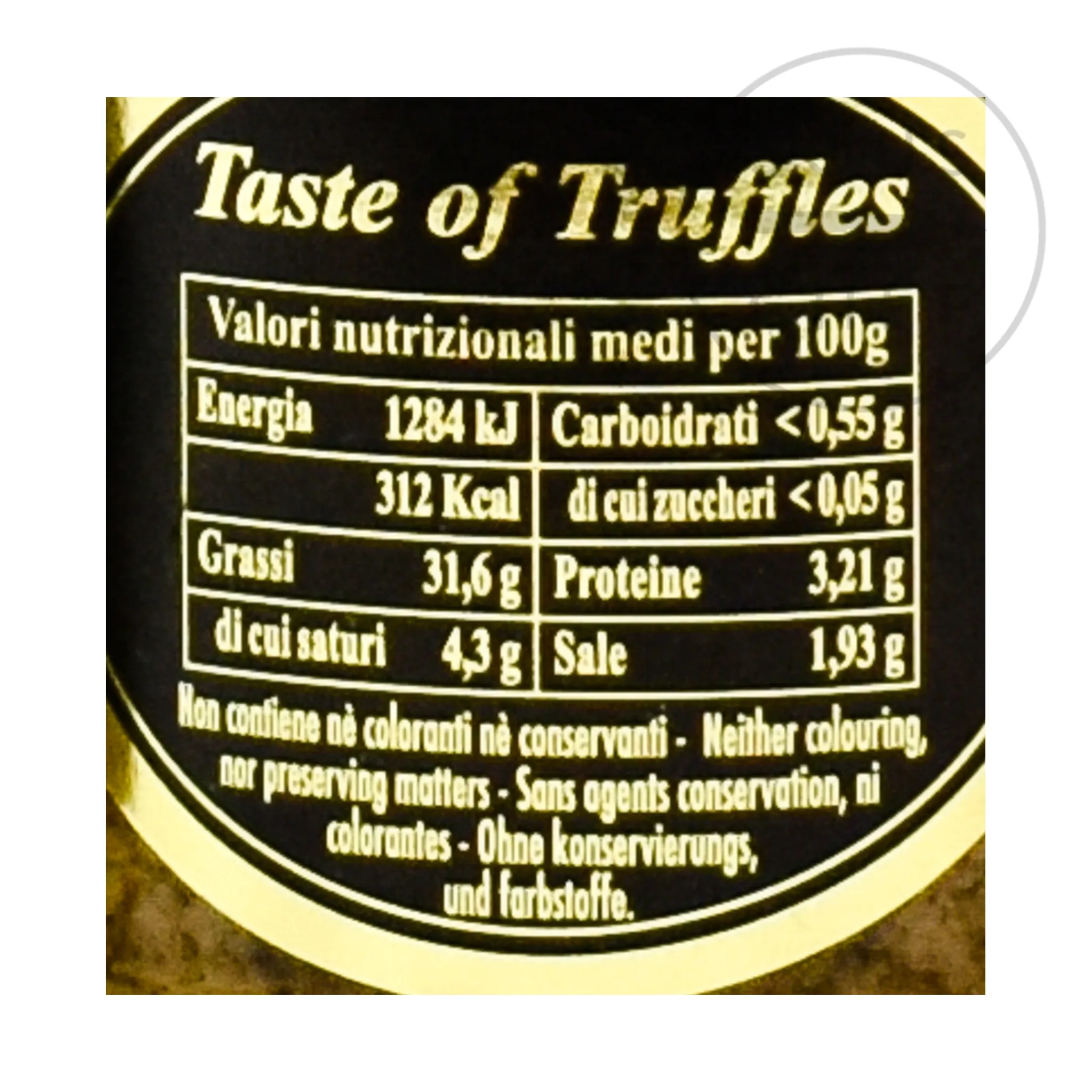 Online Taste Of Truffle With Mushrooms & Almonds, 180g Ingredients Brands|Italian Ingredients