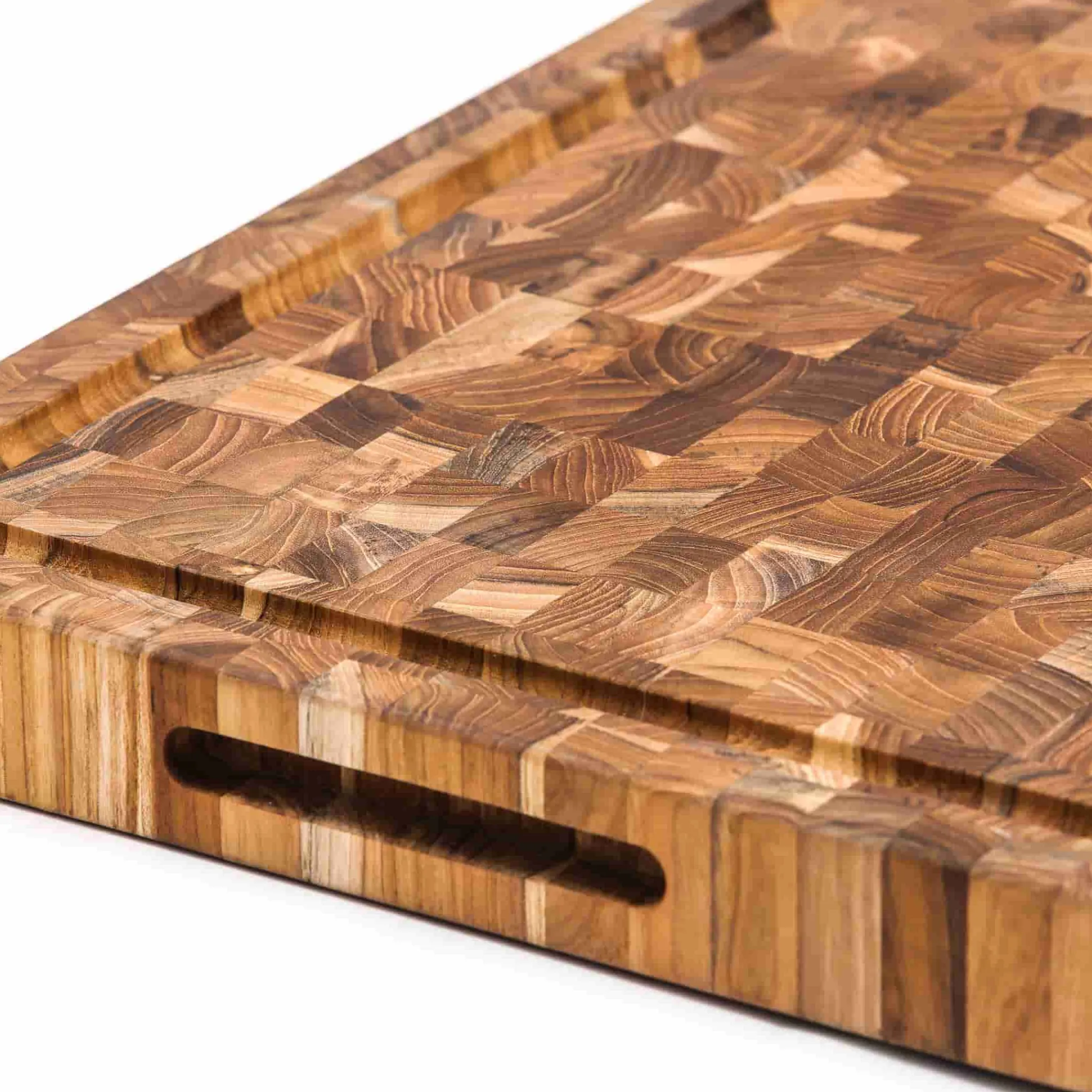 Clearance End Grain Butcher Block With Juice Canal, Medium Kitchen Tools & Utensils|Chopping & Carving Boards