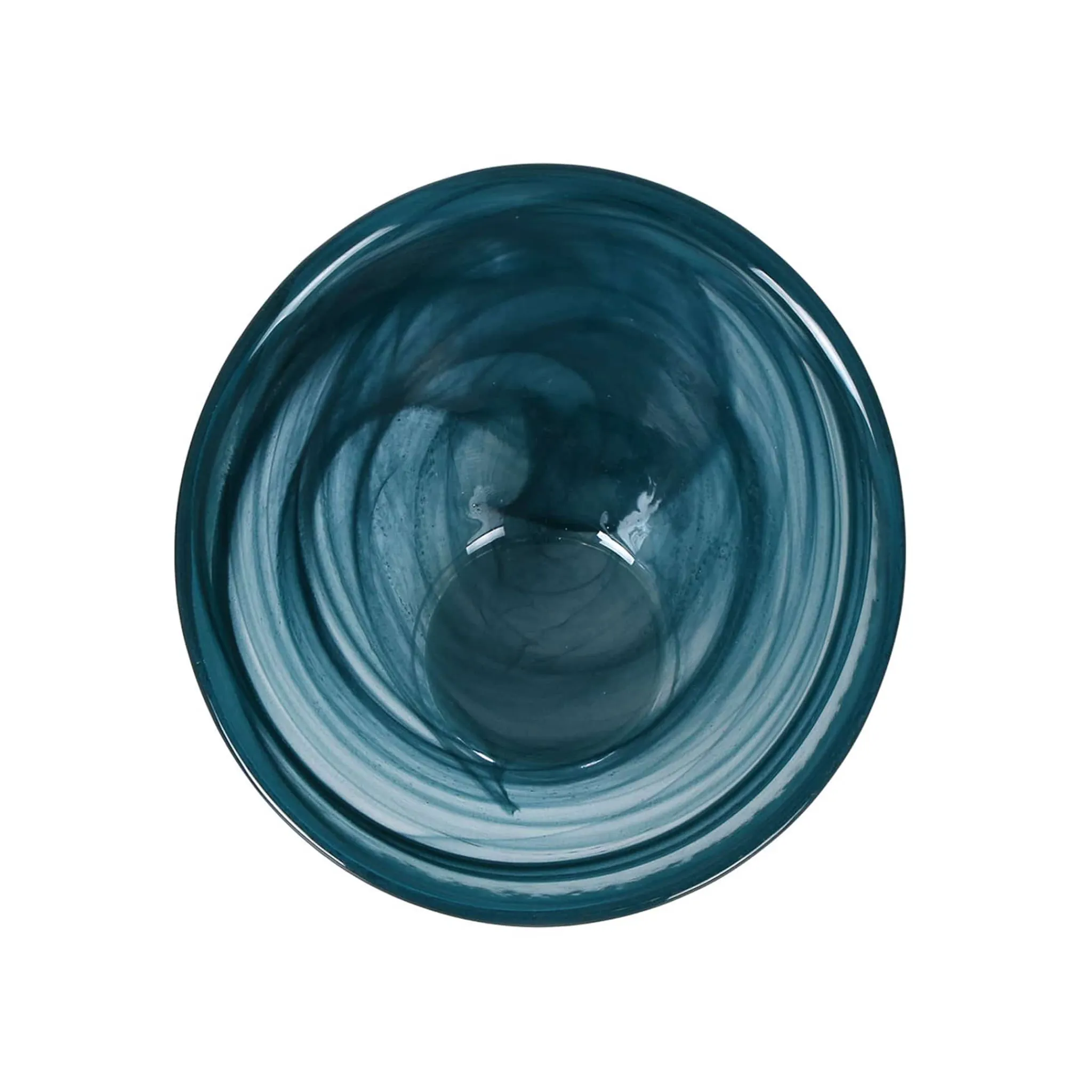 Online Teal Marble Glass Bowl, 14.5cm Tableware Brands|Crockery & Dinnerware