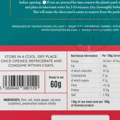 Clearance Smoked Coppa (Capocollo), 60g Ingredients Brands|Snacks