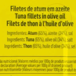 Clearance Tuna Fillet in Olive Oil, 120g Ingredients Brands|Tinned Fish & Seafood