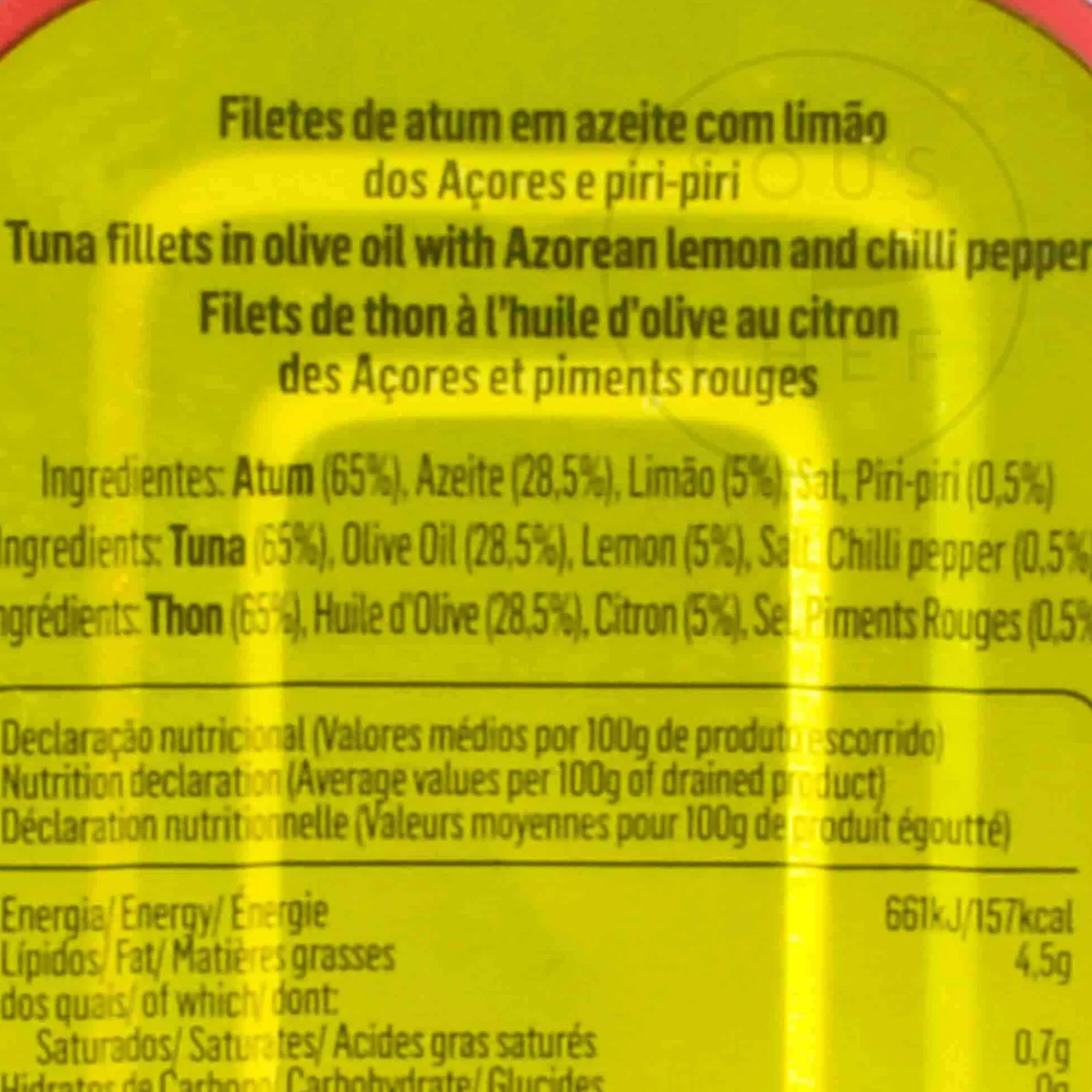 Sale Tuna Fillet with Lemon & Piri Piri, 120g Tinned Fish & Seafood|Ingredients Brands