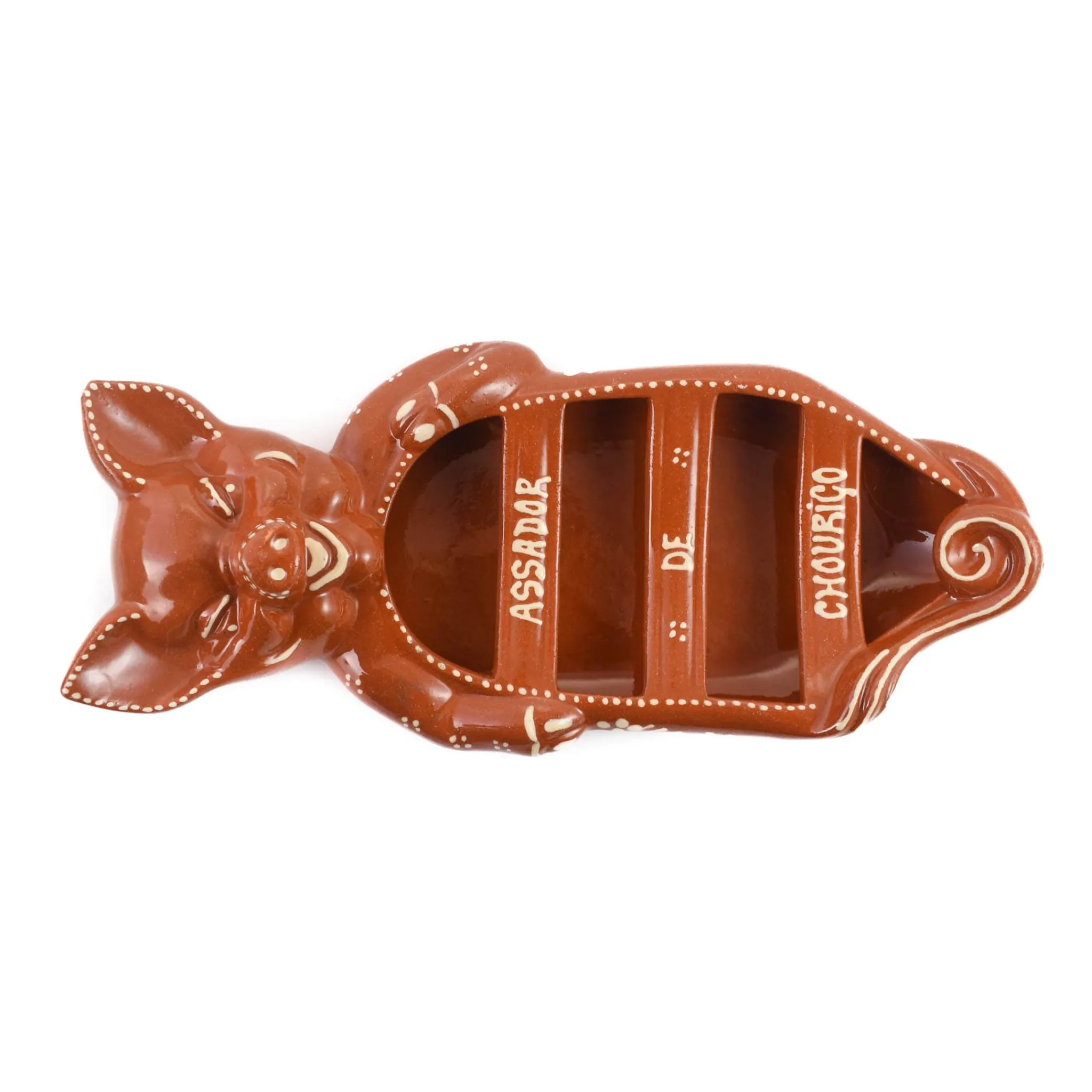 Outlet Terracotta Chorizo Pig Serving Dish, 33cm Tableware Brands