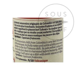 Online Amazon Chilli Pepper, 20g Ingredients Brands|Brazilian Ingredients