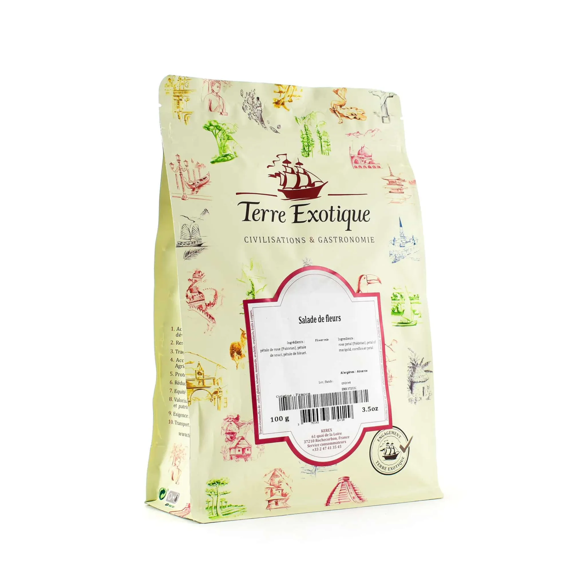 Discount Dried Flower Mix, 100g Ingredients Brands|French Ingredients