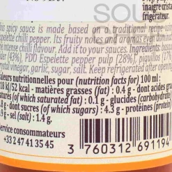 Outlet Espelette Chilli Sauce, 100ml French Ingredients|Herbs & Spices