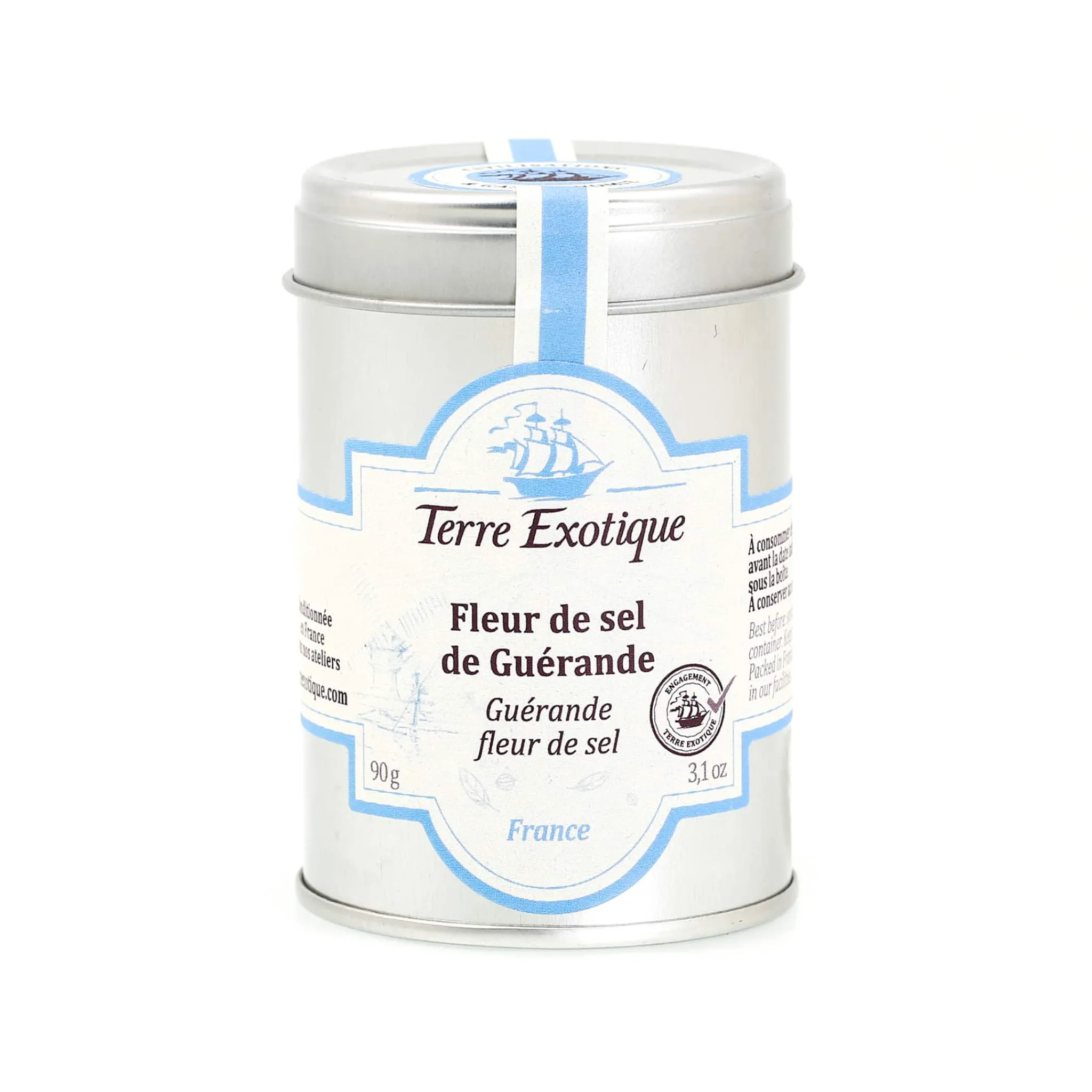 Clearance Fleur De Sel From Guerande IGP, 100g Ingredients Brands|French Ingredients