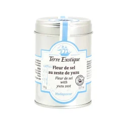 Sale Fleur De Sel With Yuzu Zest, 90g Ingredients Brands|Herbs & Spices