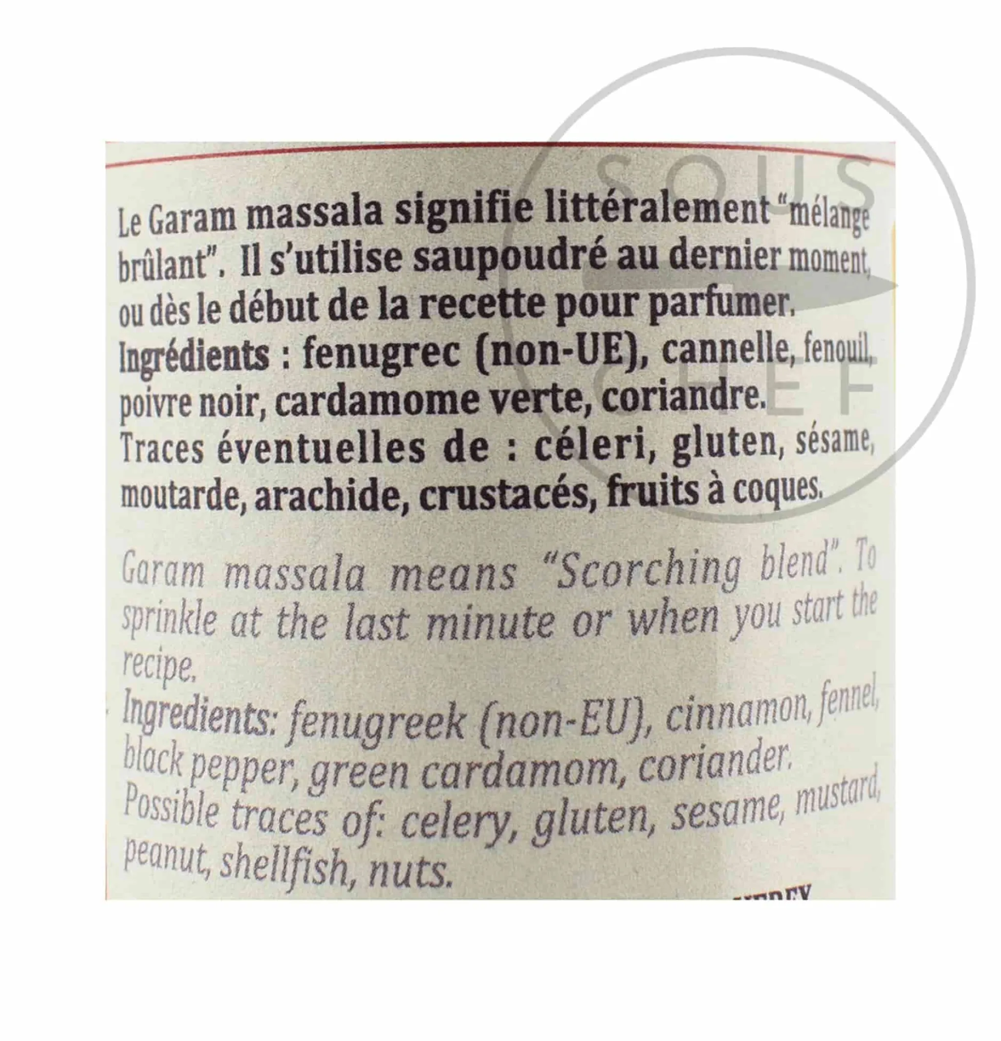 Best Garam Masala, 60g Ingredients Brands|Indian Ingredients