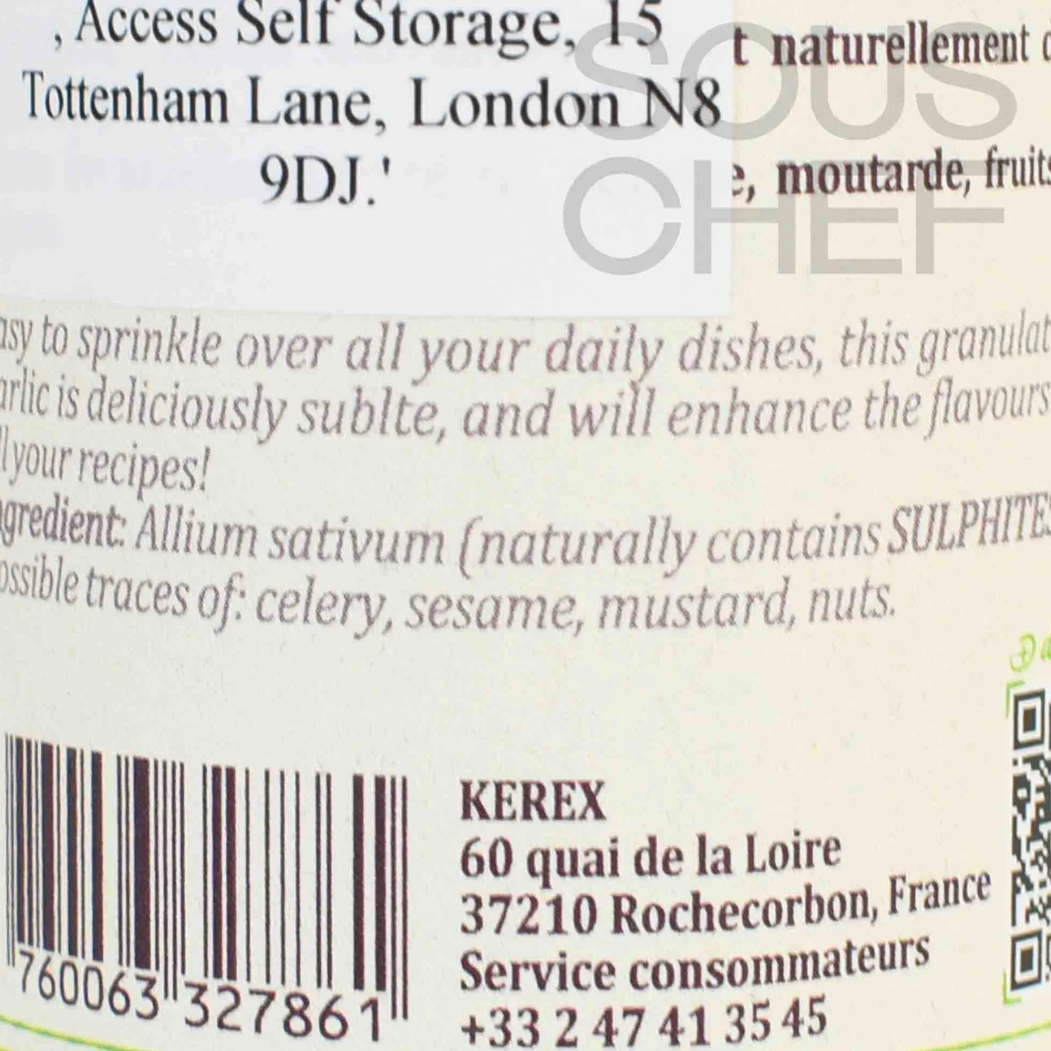 Clearance Garlic Semolina, 90g Ingredients Brands|Middle Eastern Ingredients