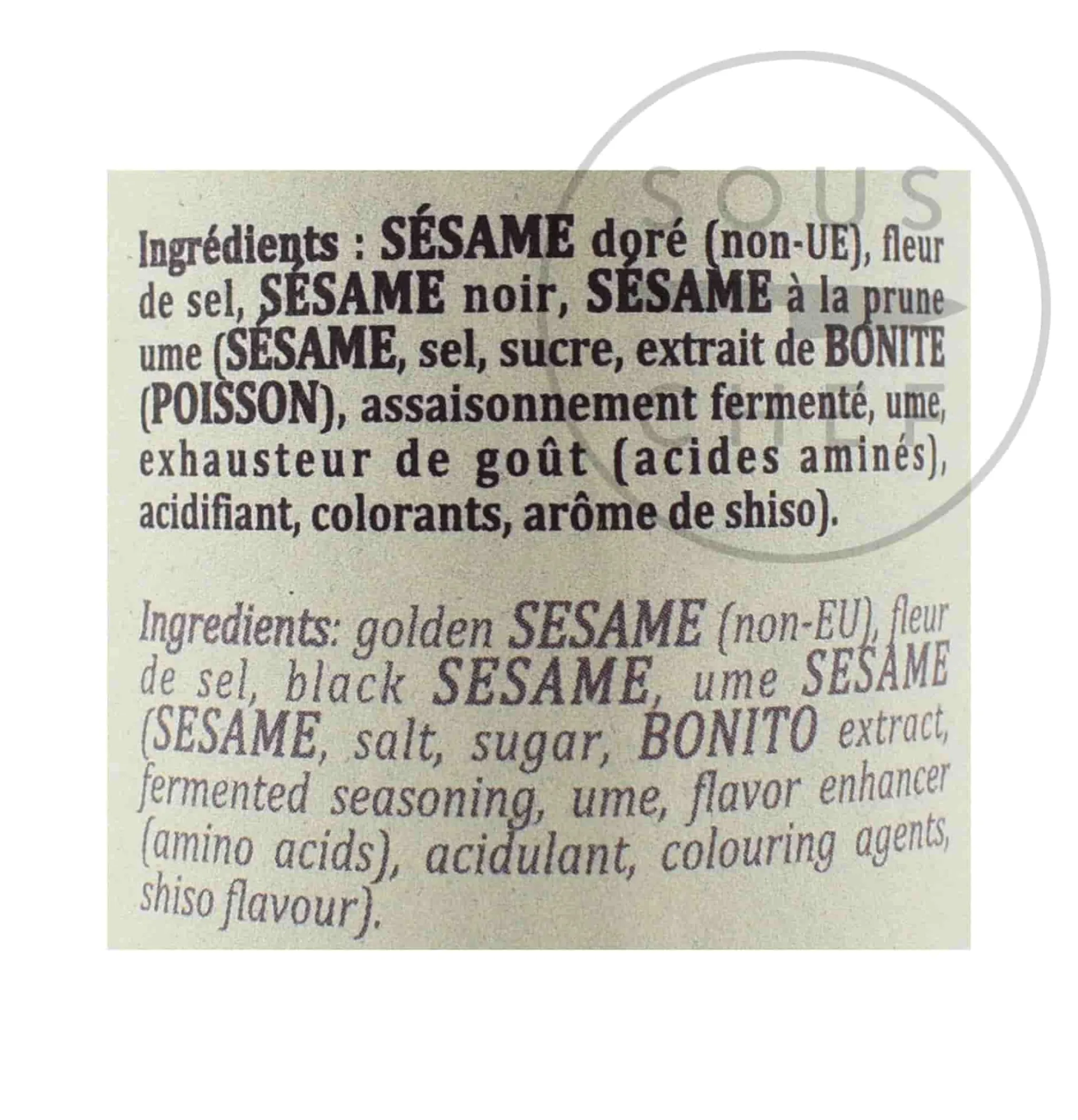 Online Gomasio, 60g Ingredients Brands|Japanese Ingredients