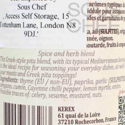 Outlet Greek Pita Blend, 30g Greek Ingredients|Herbs & Spices