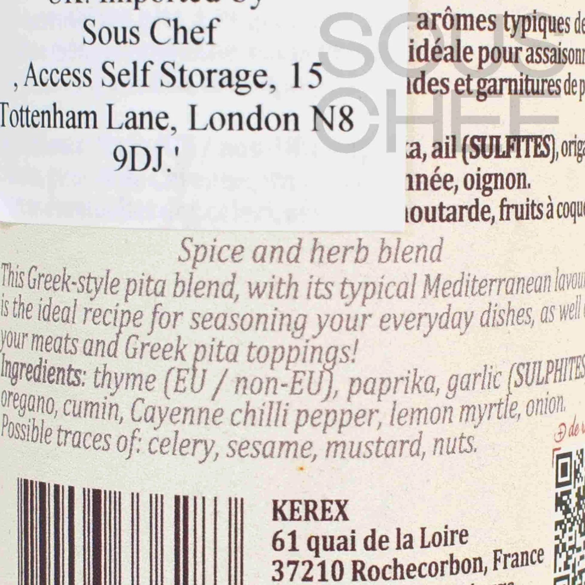 Outlet Greek Pita Blend, 30g Greek Ingredients|Herbs & Spices