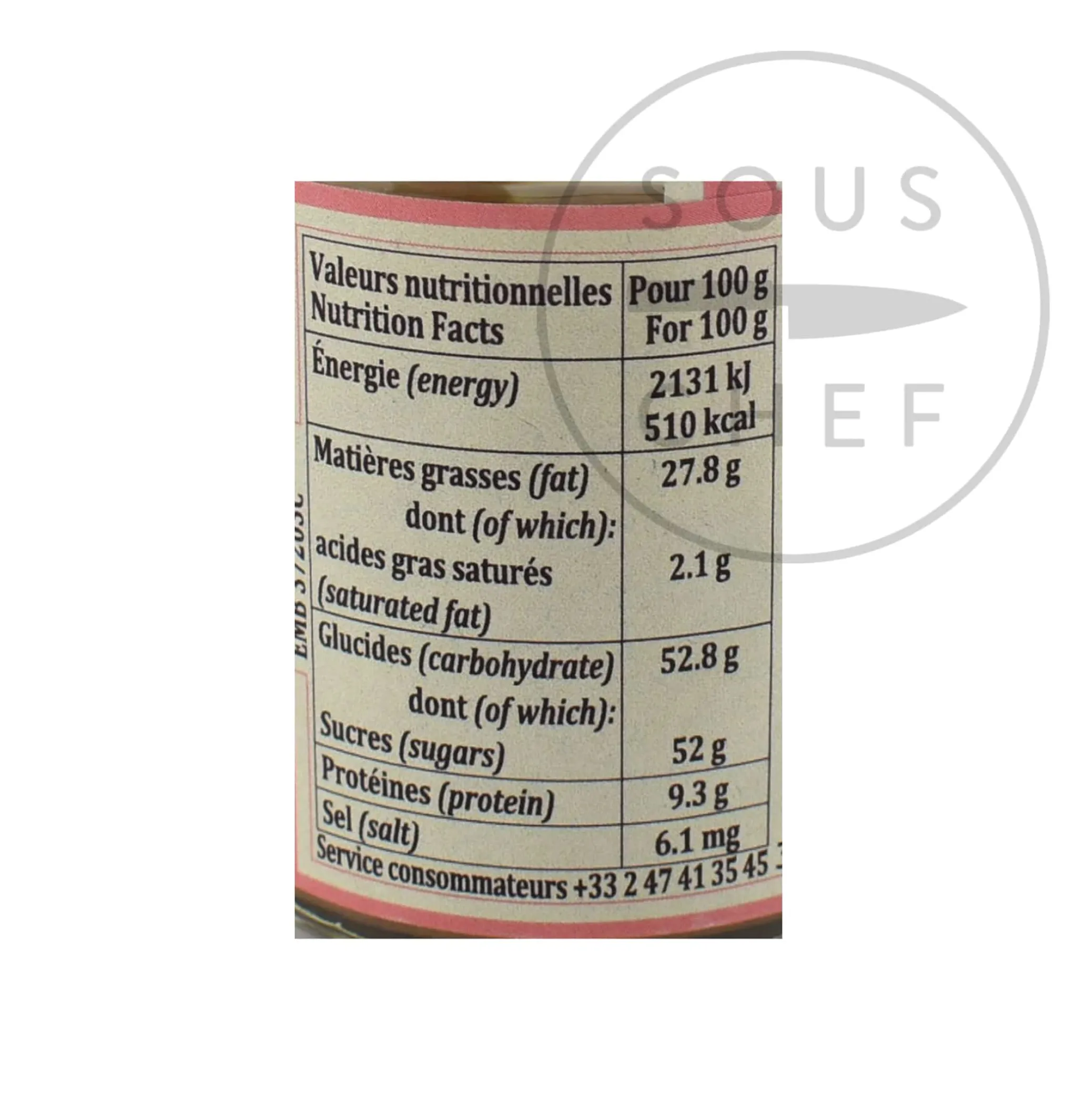Clearance Praline Paste, 100g Ingredients Brands|French Ingredients