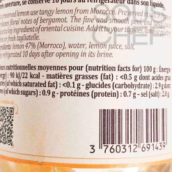 Clearance Preserved Lemon, 330g Ingredients Brands|Middle Eastern Ingredients