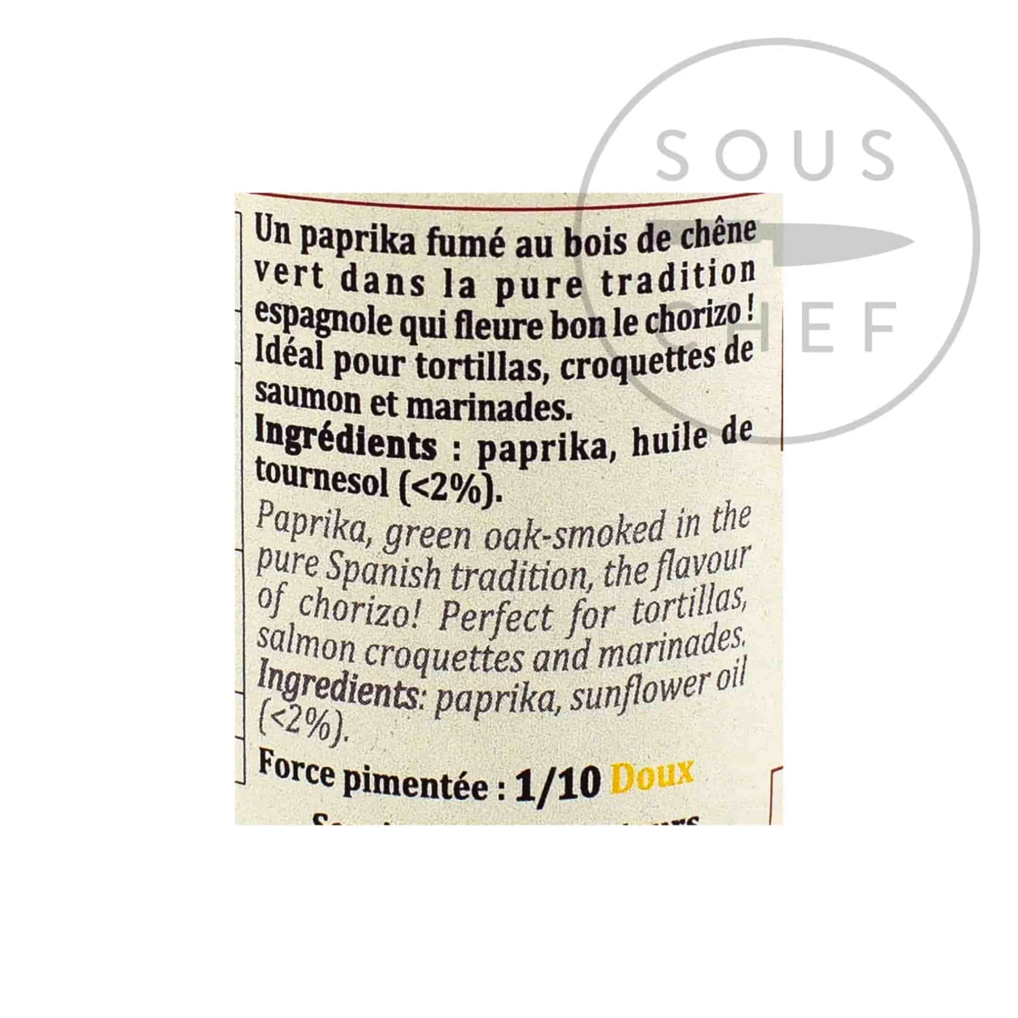 Online Smoked Paprika, 60g Ingredients Brands|Spanish Ingredients