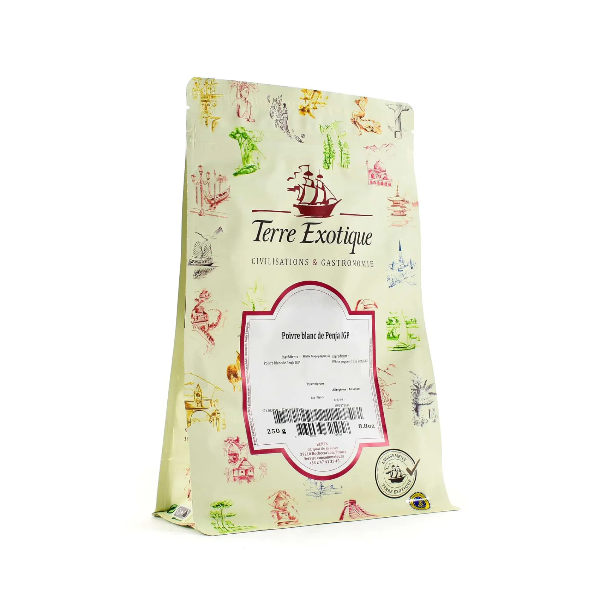 Online White Penja Pepper PGI, 250g Ingredients Brands|Herbs & Spices