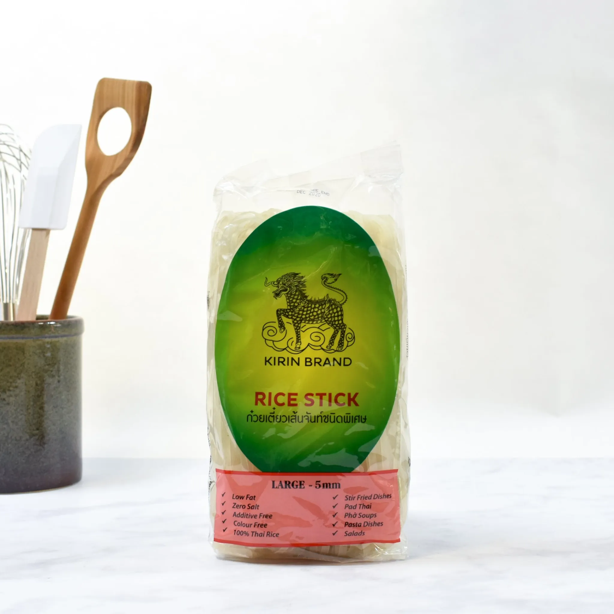 New Thai Rice Stick Noodle 5mm, 400g Southeast Asian Ingredients|Ingredients Brands