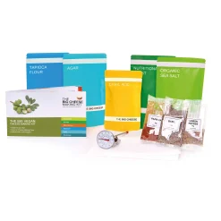 Outlet The Big Vegan Cheese Making Kit Ingredients Brands|Recipe Kits