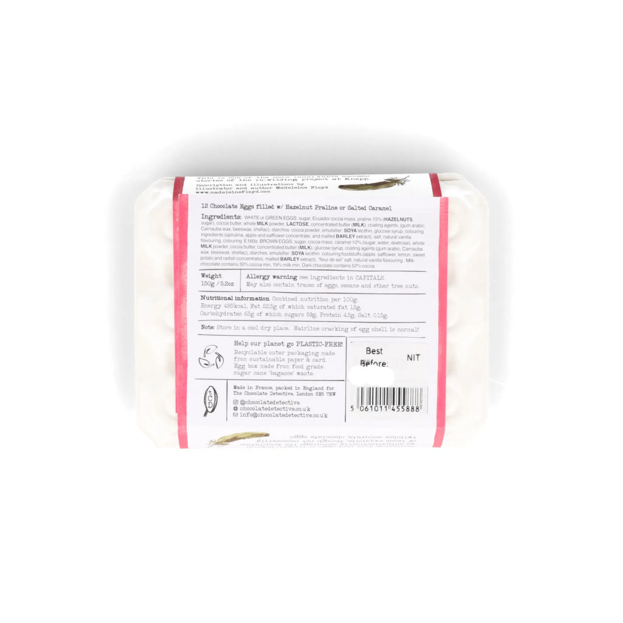 Discount The 12 Nightingale Chocolate Eggs, 150g Chocolate & Sweets|Ingredients Brands