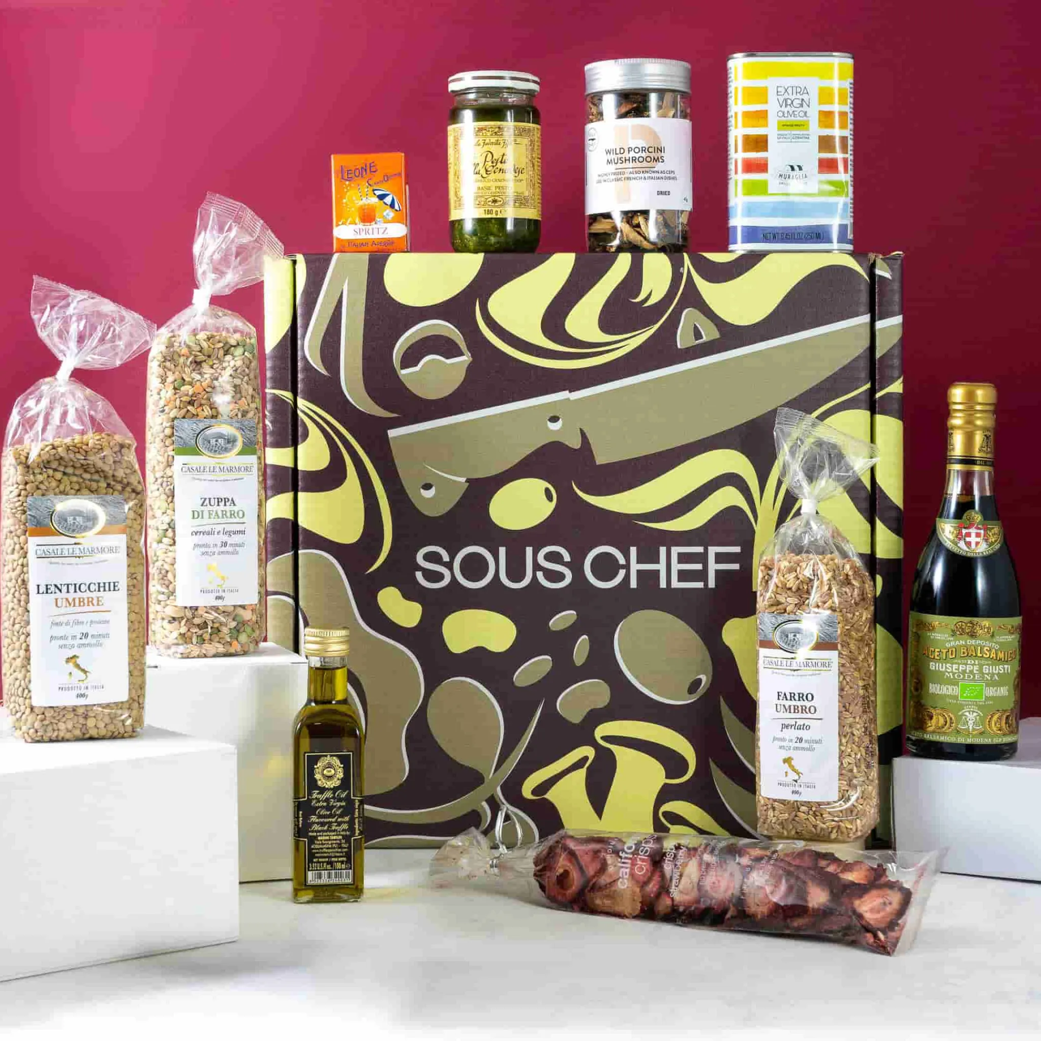The Cook's Treats Gift Hamper (Vegan) Ingredients Brands