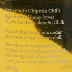 Clearance Smoked Chipotle Honey, 250g Ingredients Brands|Jam, Honey & Spreads