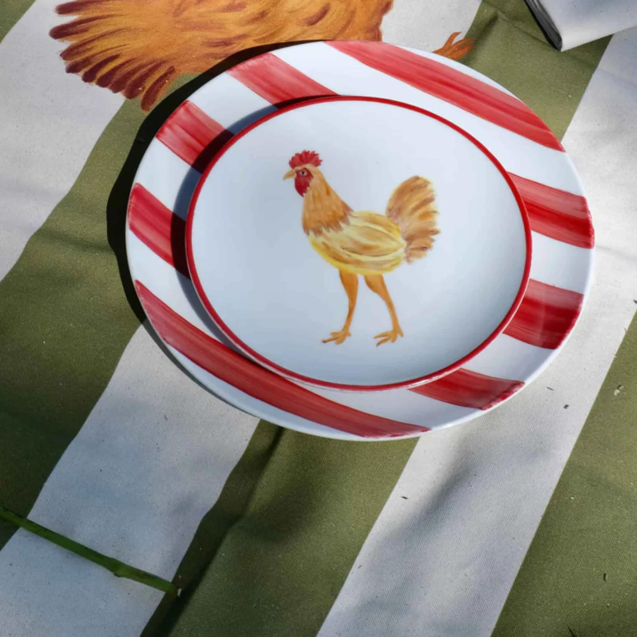 Best Lola Chicken Porcelain Side Plate, 21cm Tableware Brands|Plates