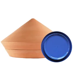 Clearance , Blue Glazed Terracotta Baking Supplies & Equipment